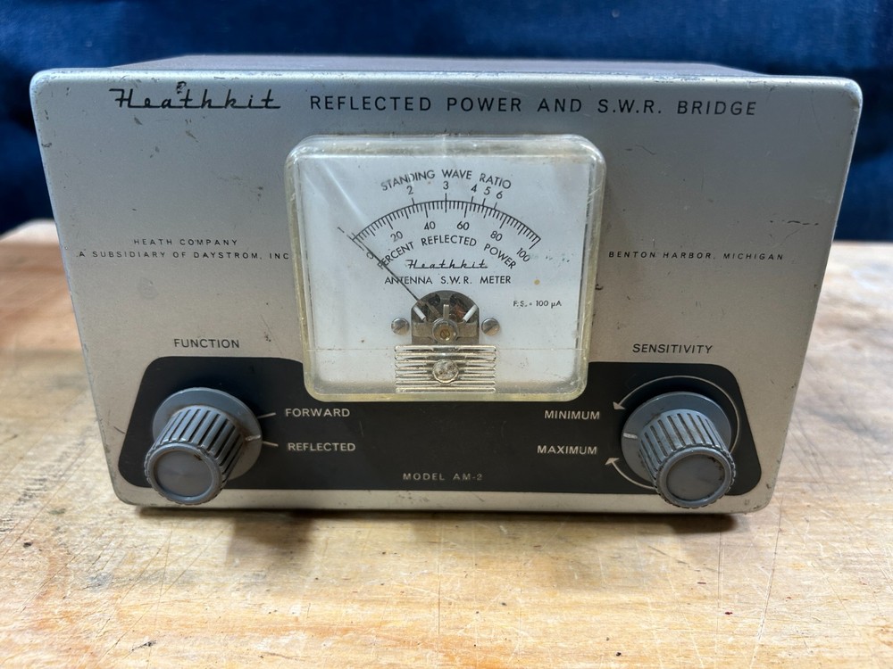 Heathkit Model AM-2 Reflected Power / SWR Bridge--untested
