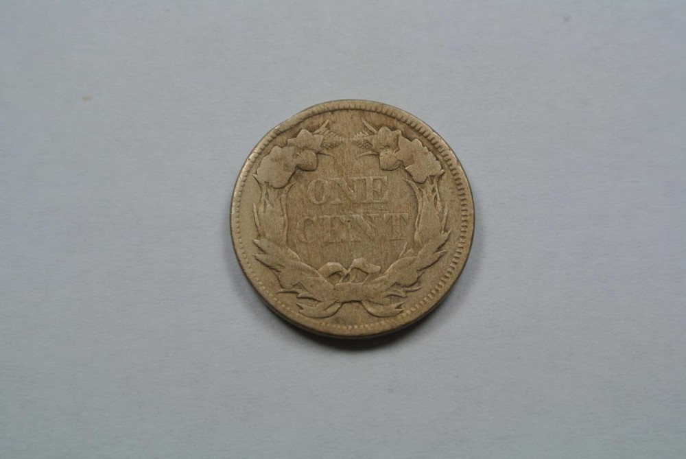 1857 Flying Eagle One Cent, Fine Condition - C2230