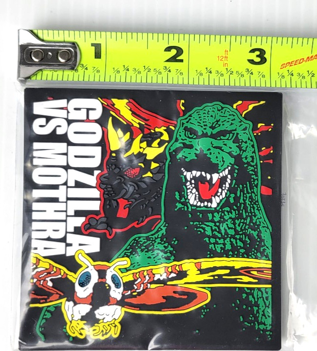 Godzilla VS Mothra 1992 - 3" Rubber Magnet BANDAI ICHIBAN KUJI Battra