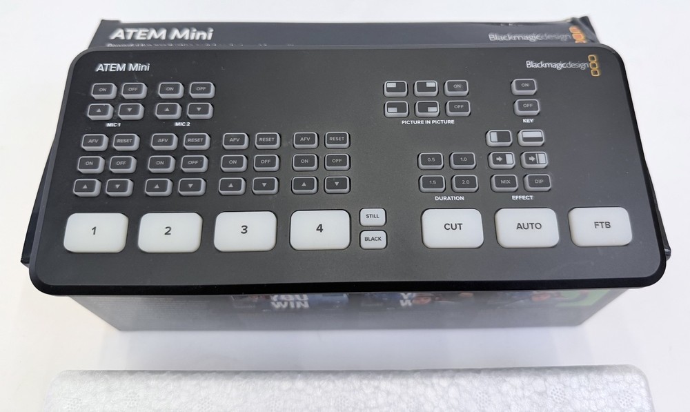Blackmagic Design ATEM Mini Live Production Switcher - Complete and Tested