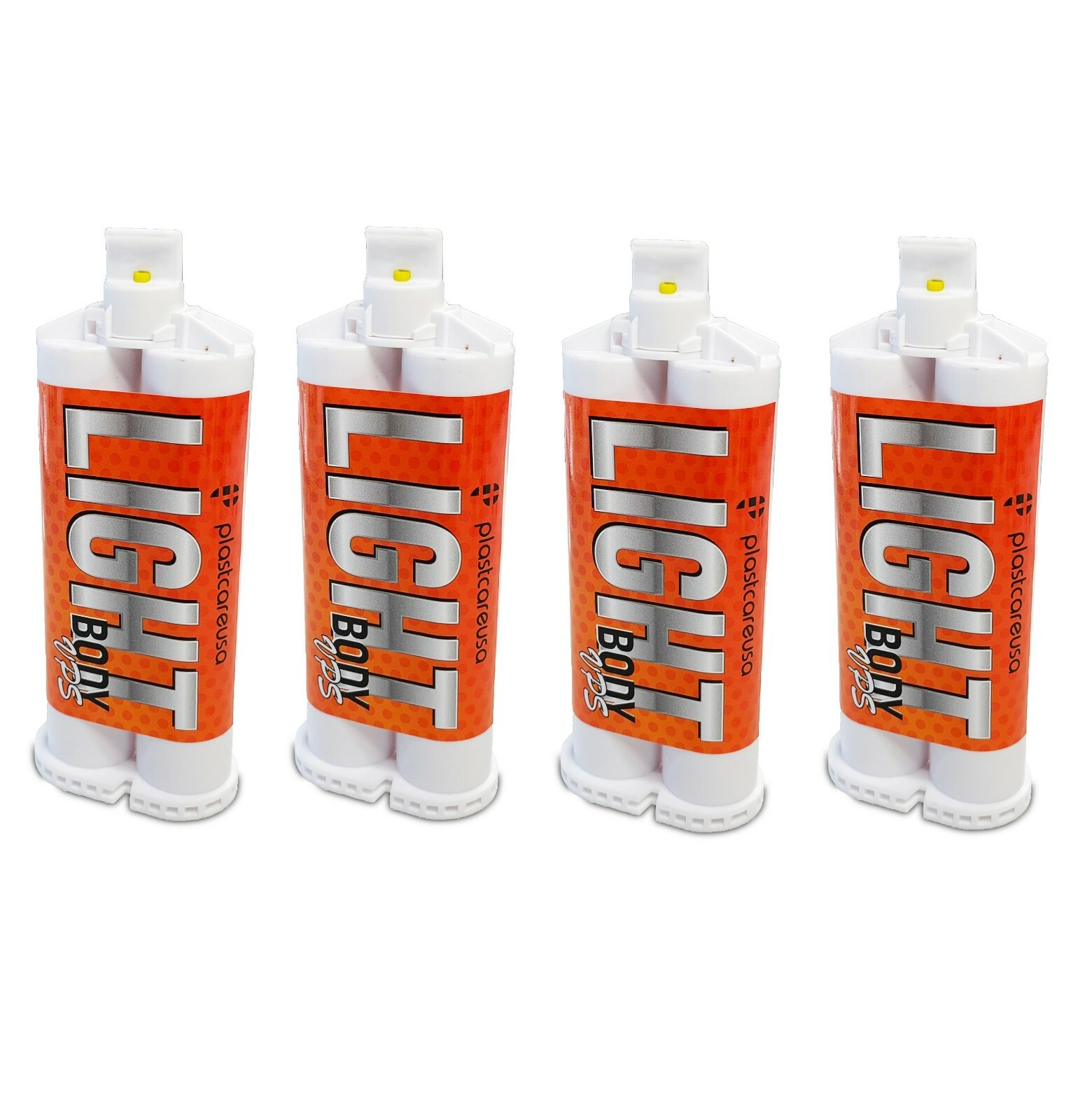 4 x Dental Impression Material Light Body Normal Set 50mL Cartridges