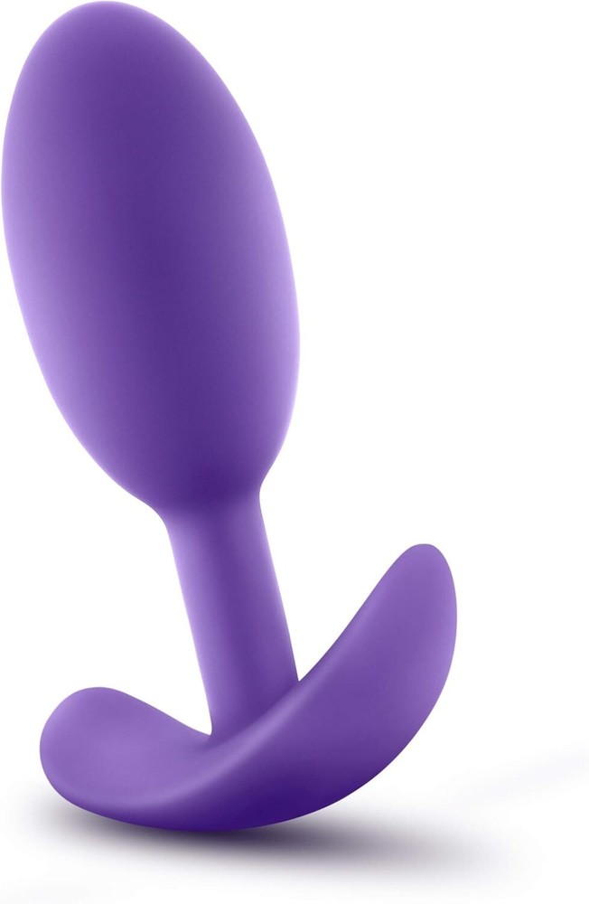 Eden 4'' Wearable Vibrating Slim Plug Medium Silicone Activated Butt Plug