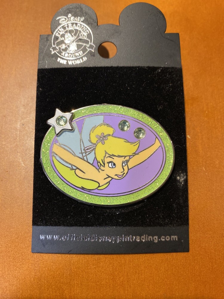 Disney DLR Tinker Bell Rhinestone Star Pin