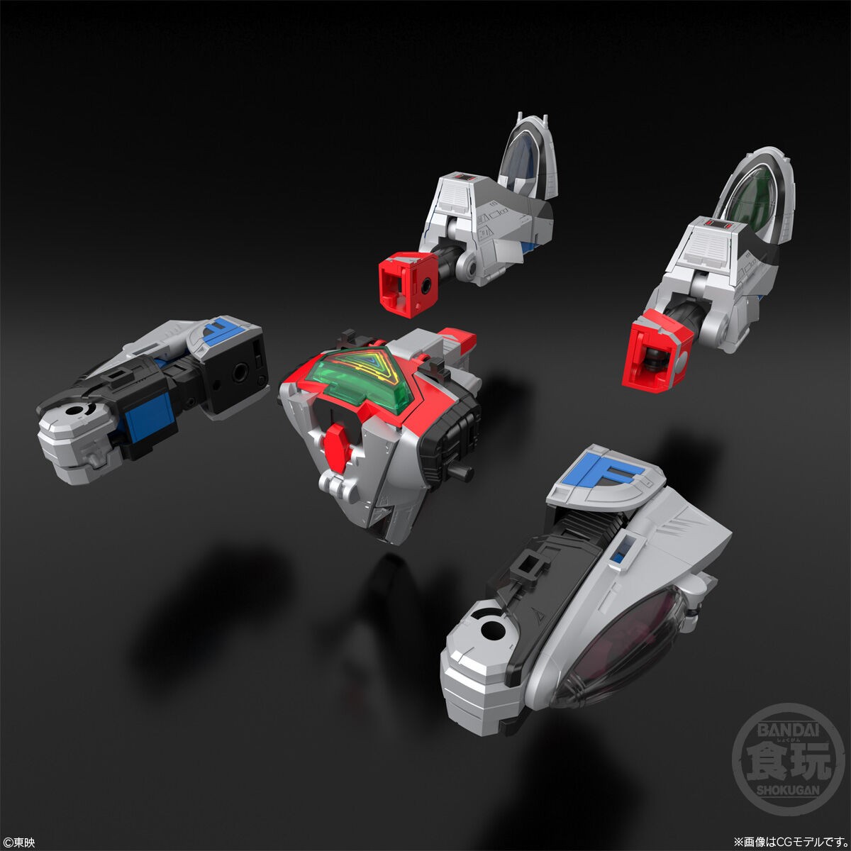 Bandai SMP 3D Formation Time Robo Time Force Megazord Model Kit US Seller