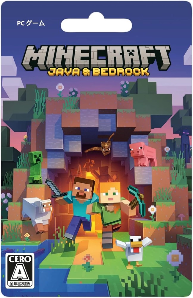 Minecraft: Java & Bedrock Edition for PC [Physical Version] [Region Free]