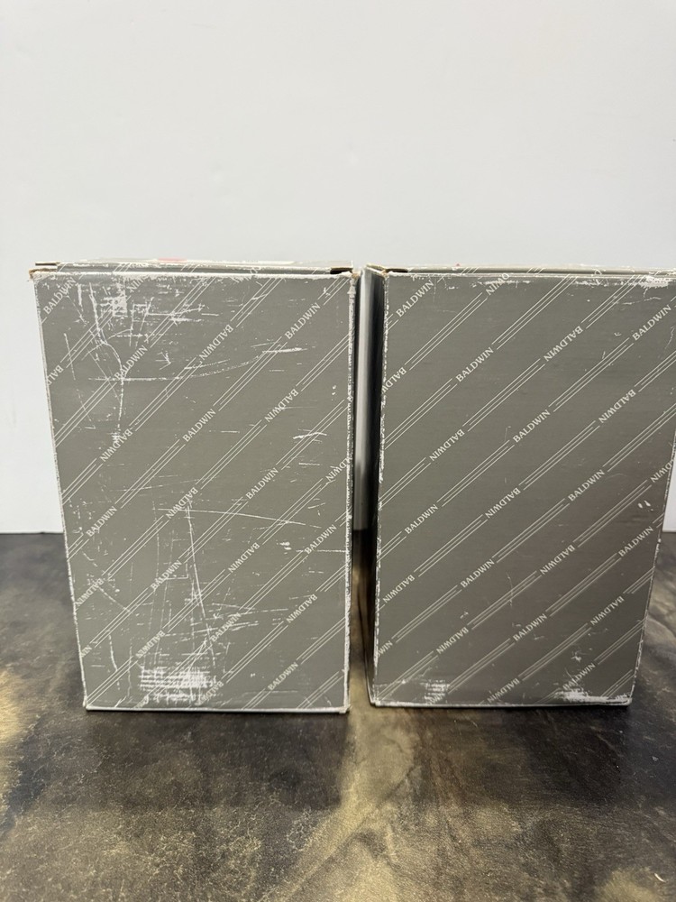 Baldwin Victoria Solid Brass Candlesticks 7.5” Pair w/ Boxes Vintage