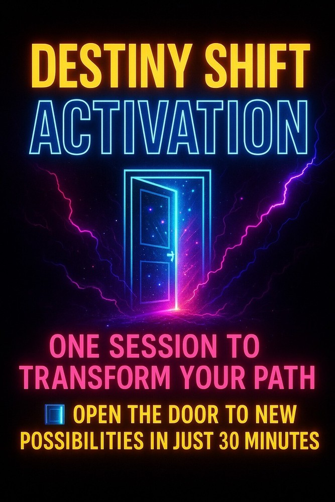 🔥 Destiny Shift Activation - One Session to Transform Your Path