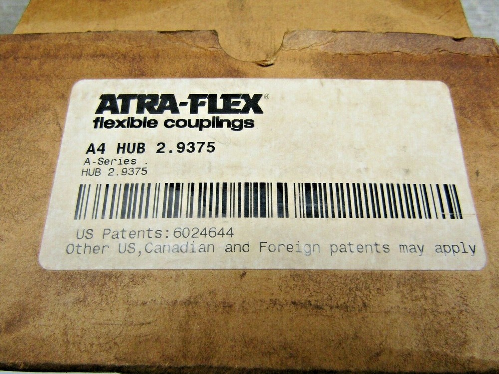 Atra-Flex A4 Coupling Hub 2.9375, 2-15/16" Keyed Bore