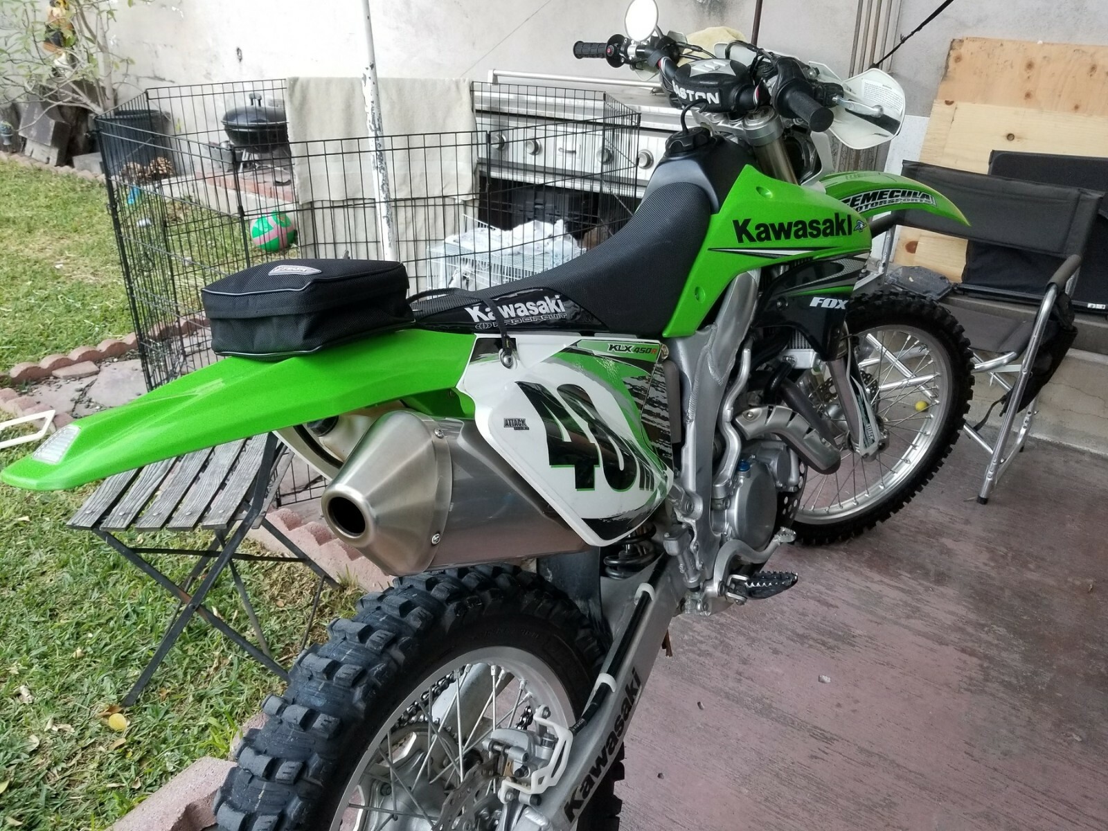 Tusk Fender Pack Tool Bag Motorcycle Dirt Bike Enduro ATV UTV Universal Mounting