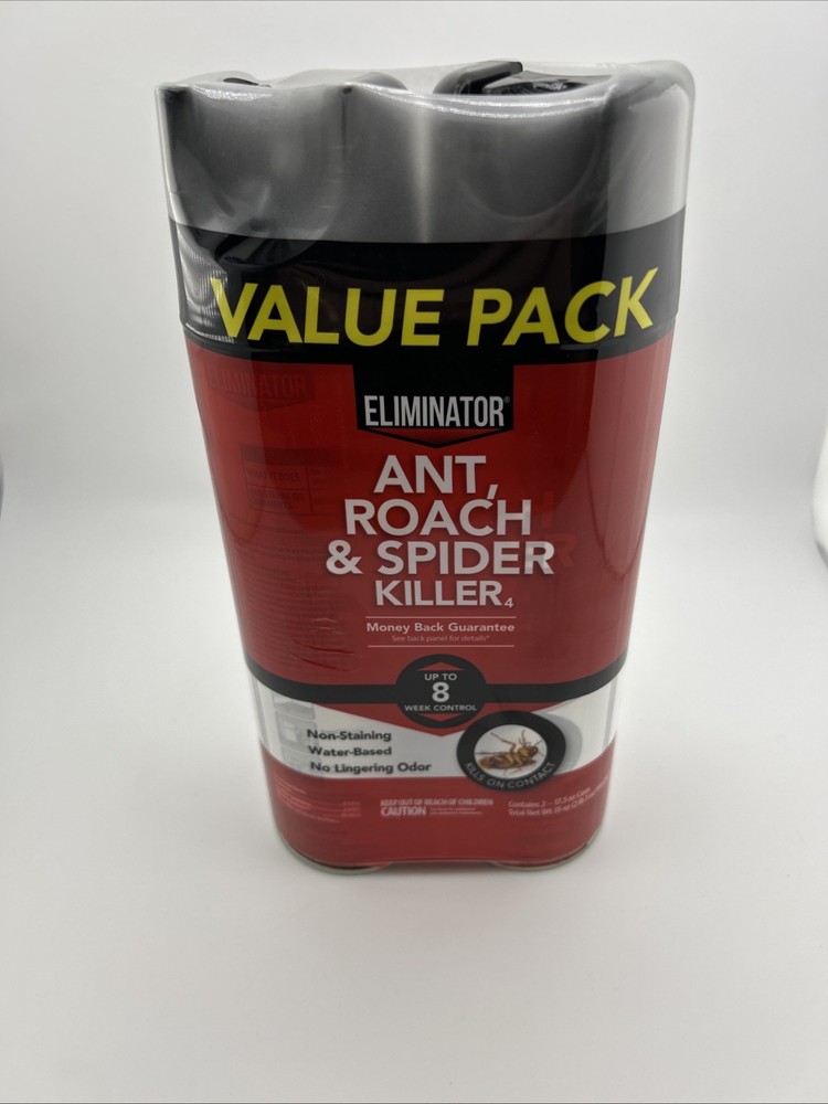 Eliminator Ant Roach and Spider Killer “2 17.5 oz. Cans”