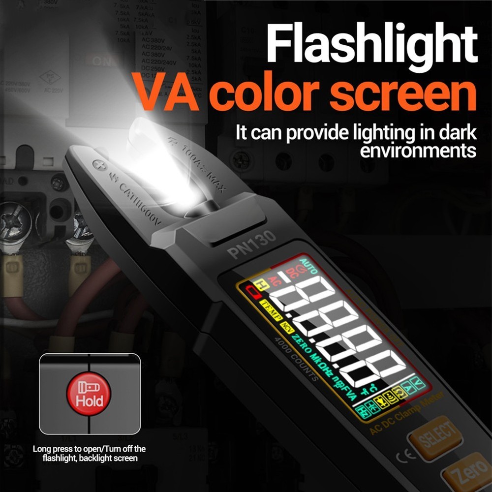 UType Clamp Meter 4000 Count for AC Current Measurement with USB Data Cable