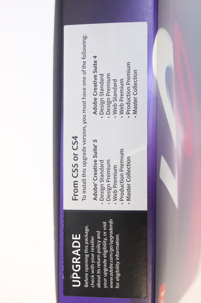 Adobe Creative Suite 5 Production Premium for MAC OS - Upgrade Only