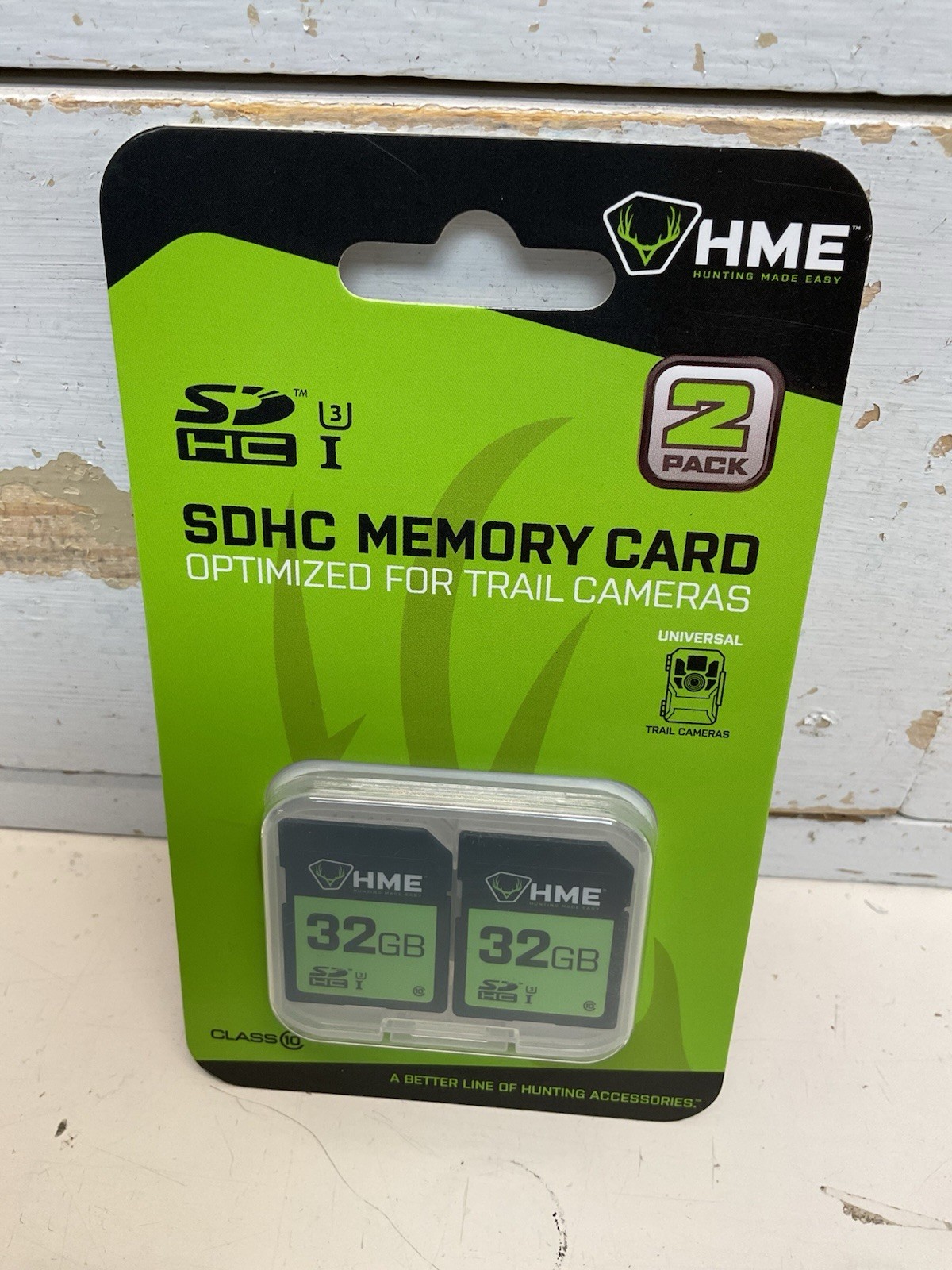 HME SDHC Memory Card Optimized for Trail Cameras 2 pack 32GB NEW
