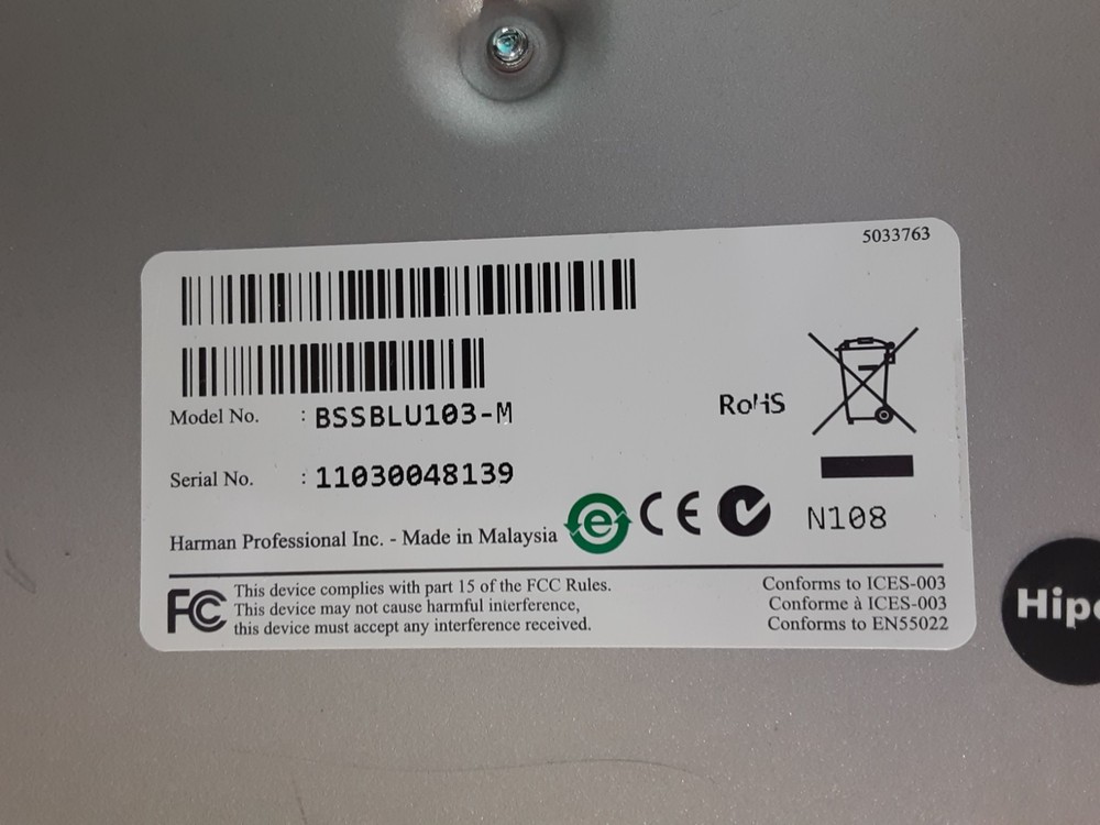 BSSAudio Soundweb London BLU-103 Conferencing Processor BSSBLU103-M - UNTESTED