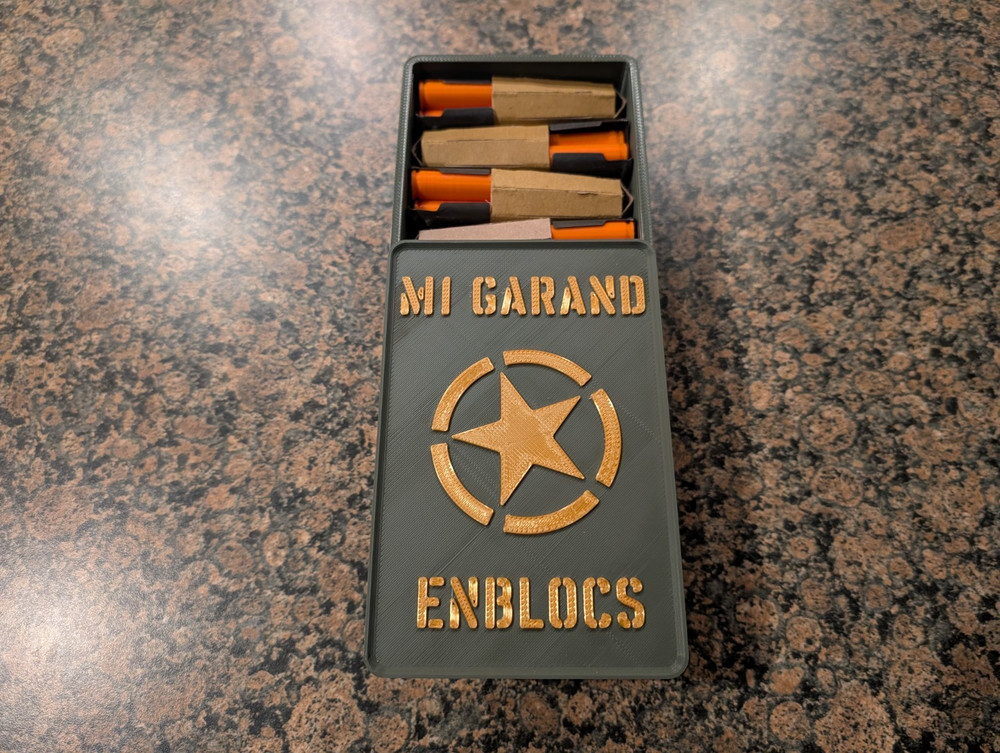 M1 Garand Enbloc Clip Storage Box (Box Only)