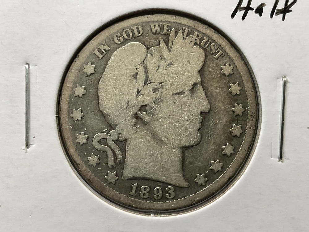 1893-S Barber Half