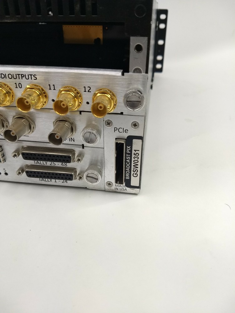 BROADCAST PIX GRANITE SWITCHER MODEL GSW0351 Power Tested Only