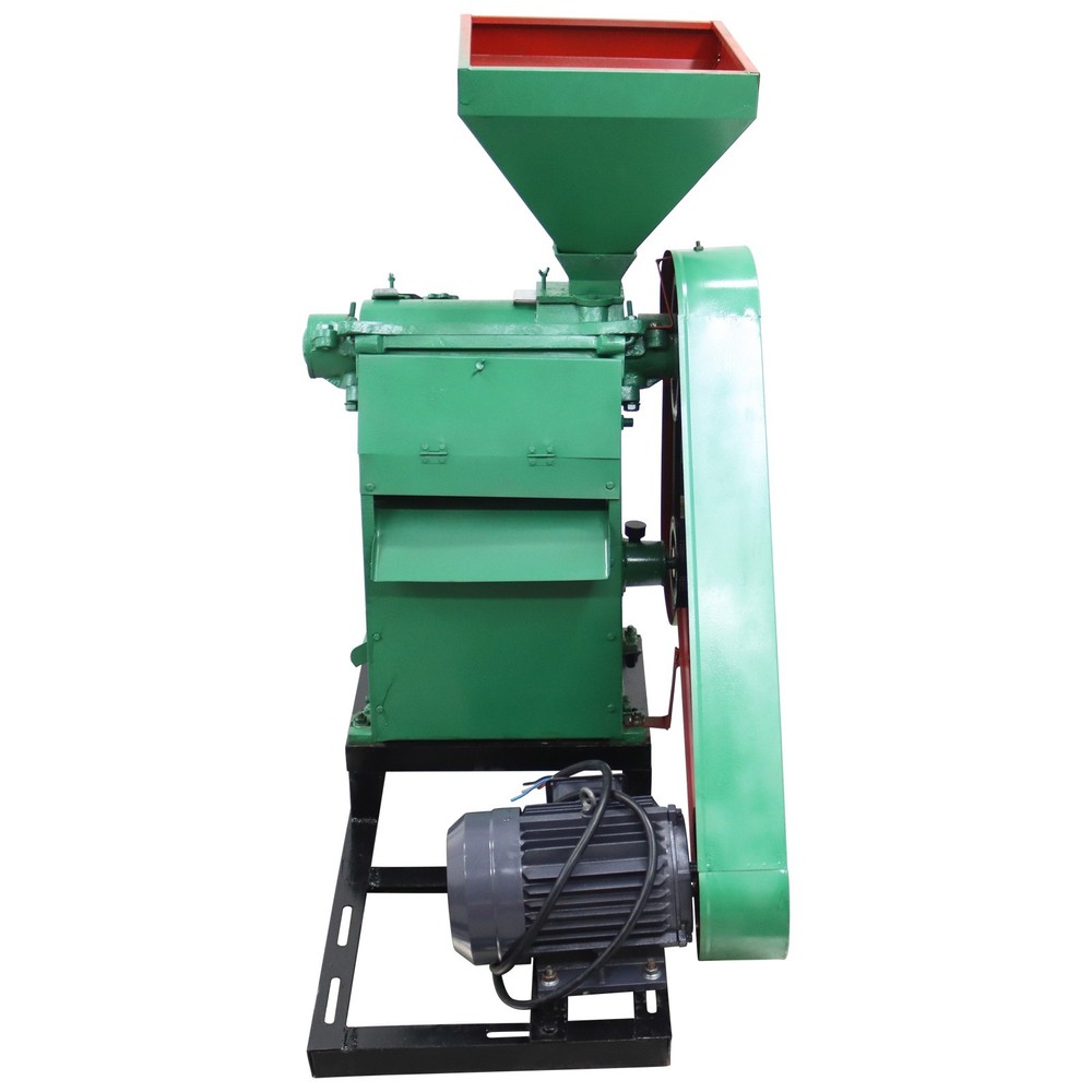 220V Corn Dehuller& Grits Processor,880‑1540lb/h Corn Peeling&Grinding Machine
