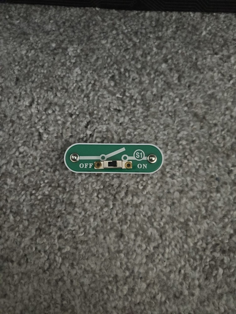 ELENCO Snap Circuits Replacement Part Slide Switch S1 (Official: 6SCS1)
