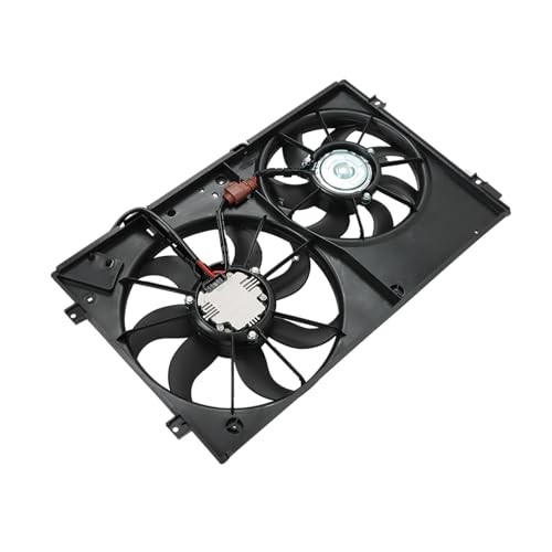 Radiator Condenser Cooling Fan Assembly Replacement for TT 2008-2014