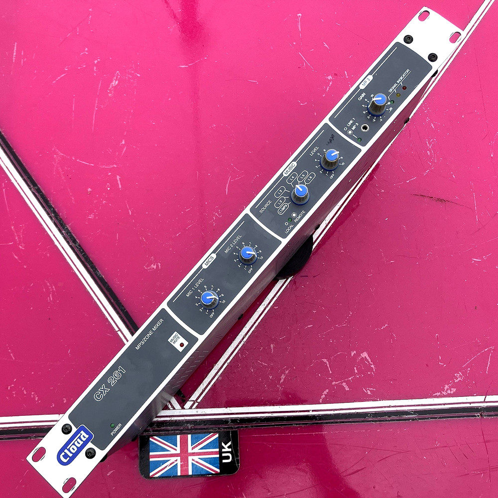 CLOUD CX261 MP3 single zone audio mixer  (used)