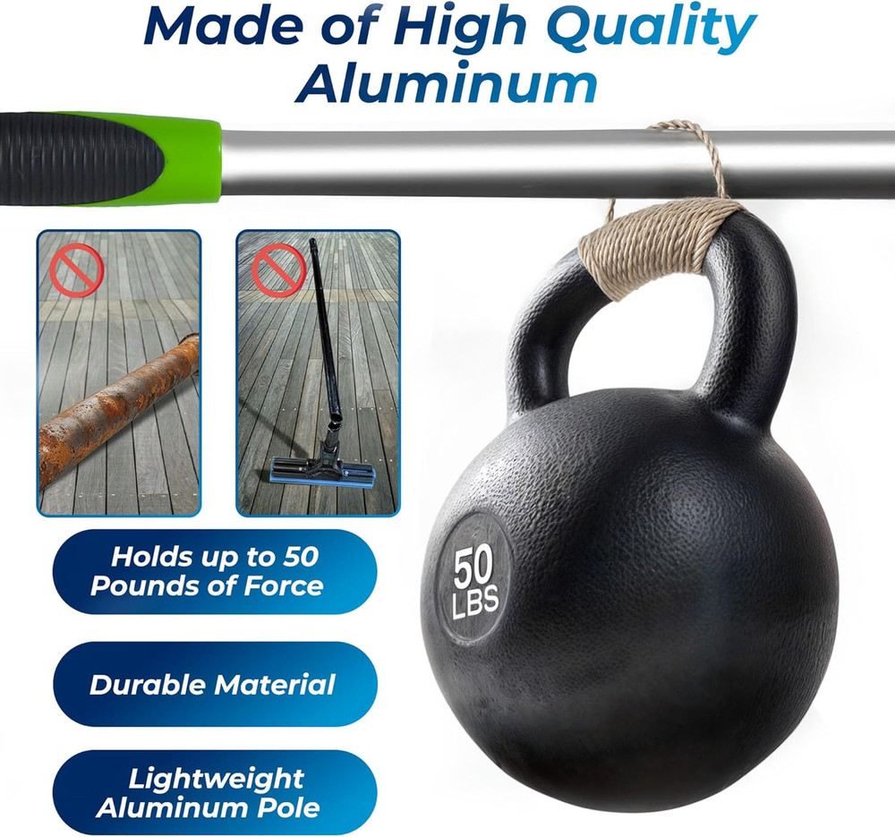 Professional Window Squeegee Window Cleaning 2 in 1 Rotatable Window Cleaning