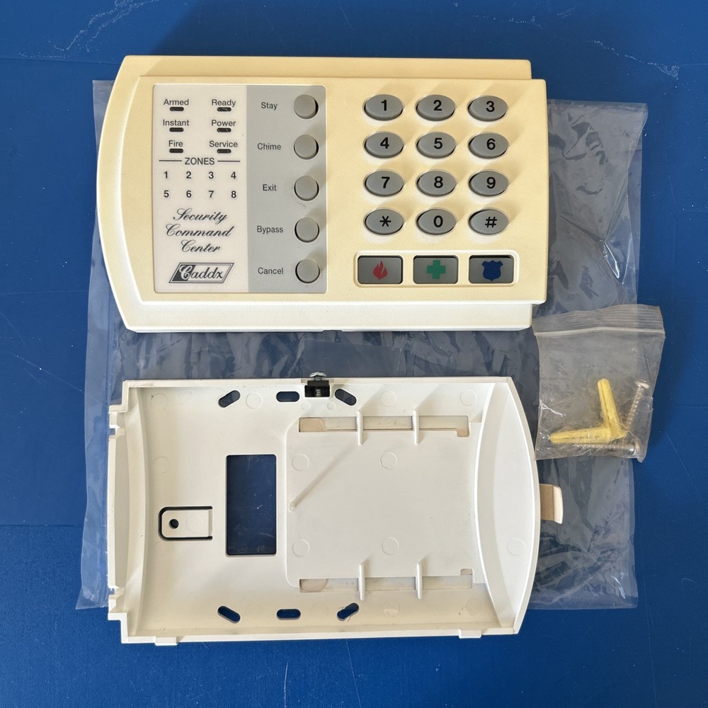 Caddx GE INTERLOGIX NetworX NX-124A Security Command Center Keypad