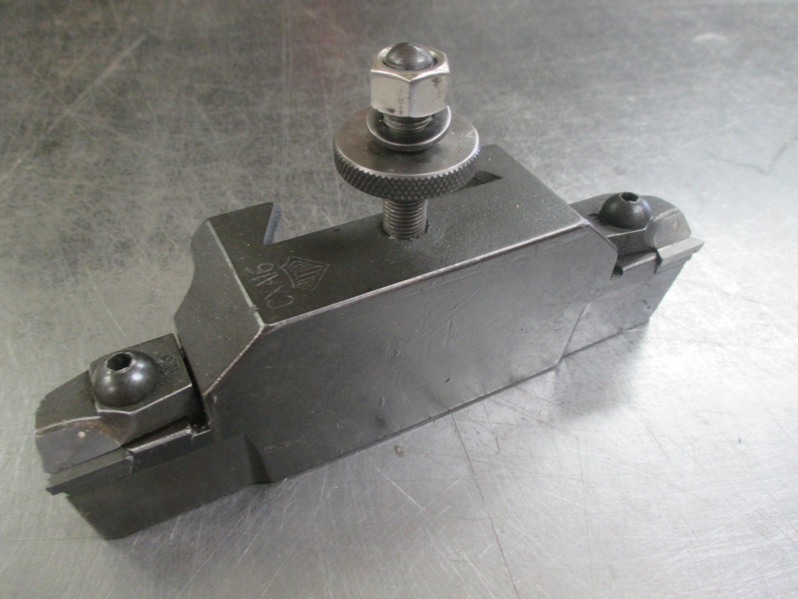 USED Aloris CXA-16 Double End Indexable Turning Quick Change Lathe Tool Holder