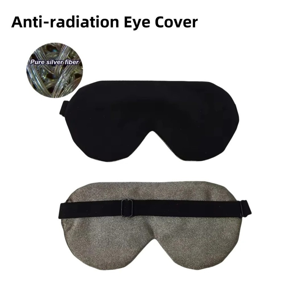 Pure Silver Eye Mask | Antibacterial, Light-Blocking, Fast Sleep