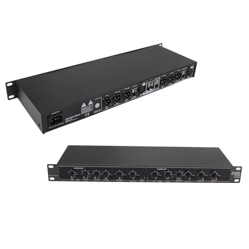 4 Way Audio Crossover, Professional Stereo Sound Distribution Processor, 110V fo