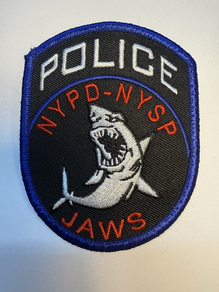 NYPD Jaws patch