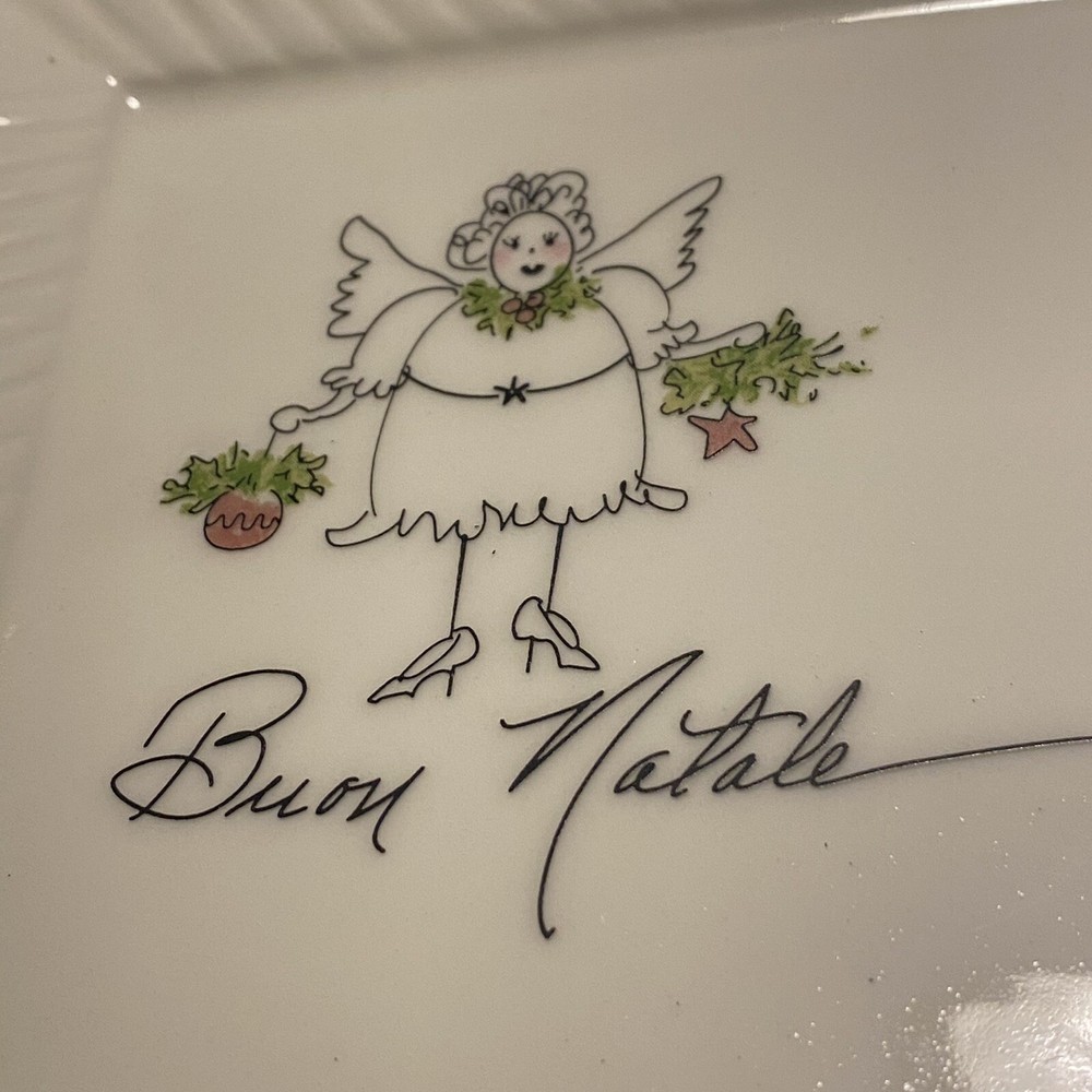 Foreside Merry Christmas Serving Tray Platter