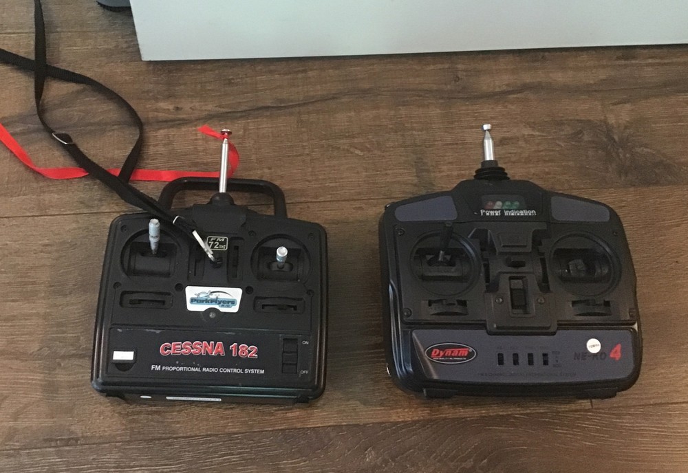 Dynam NE-KO4 RC Helicopter Flight Controller & Cessna 182 ParkFlyers Airplane