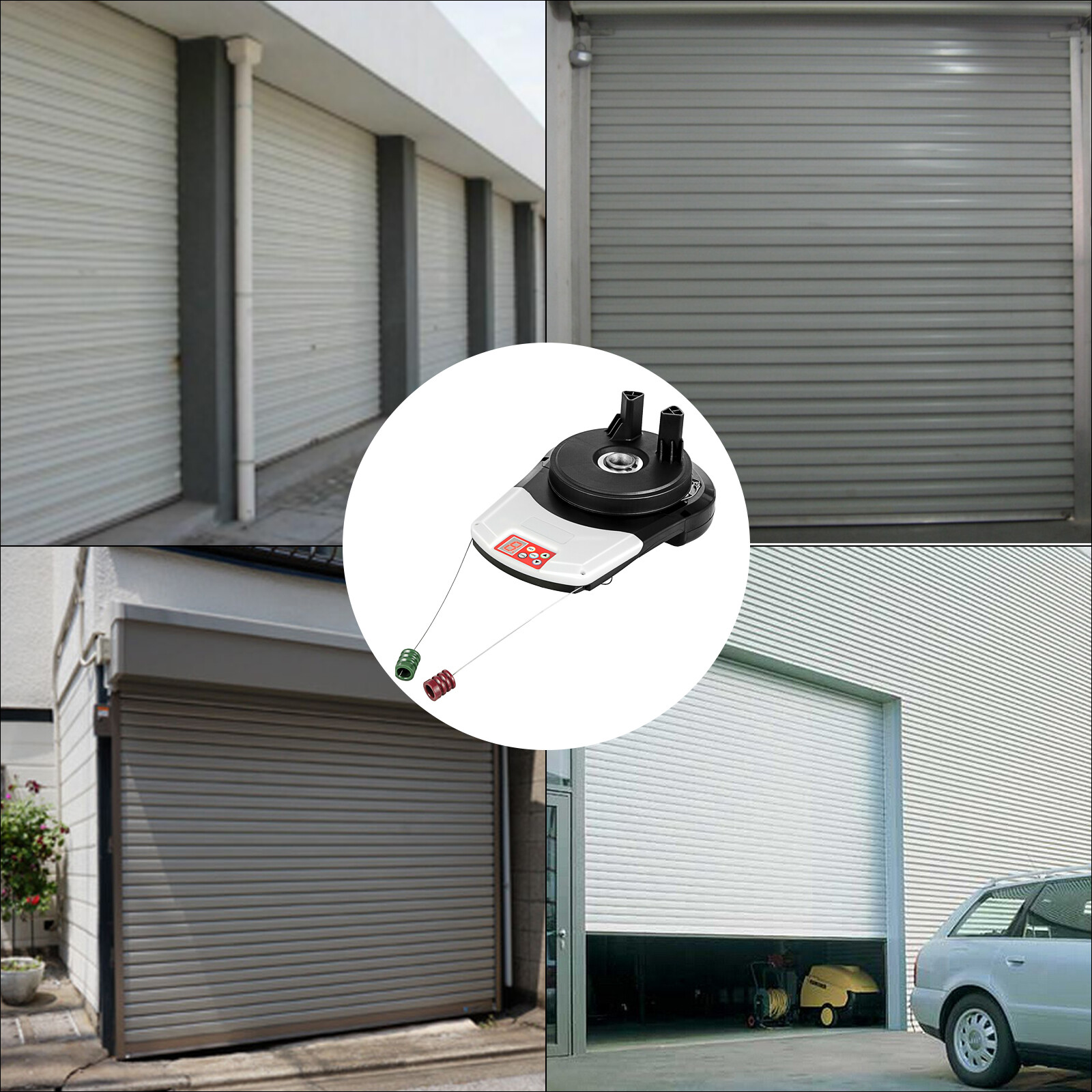 VEVOR Automatic Garage Roller Door Opener 100W Motor 800N Lift Force 2 Remotes