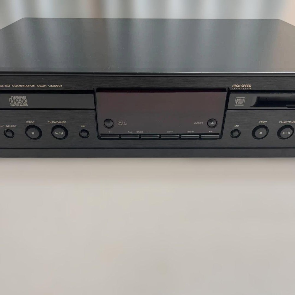 USED Marantz CM6001 CD/MD Combination Player 　black All Function