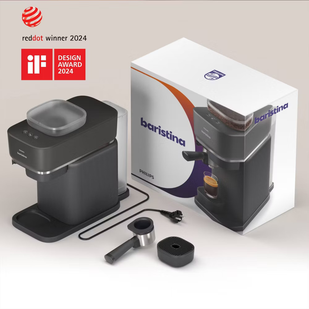 Philips Baristina Automatic Espresso Machine Black