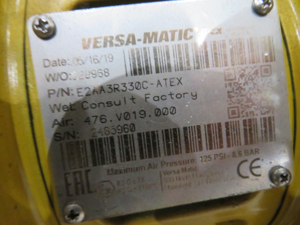 Versa Matic E2AA3R330C-ATEX Pump