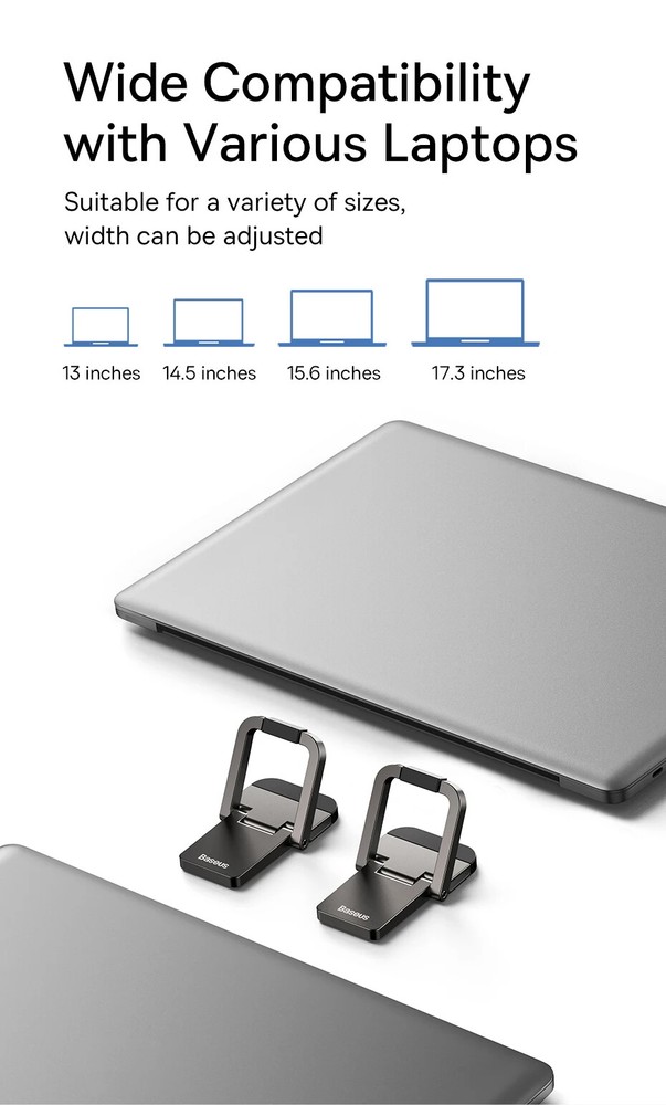 Baseus Foldable Laptop Stand Portable Notebook Support Base Holder Bracket