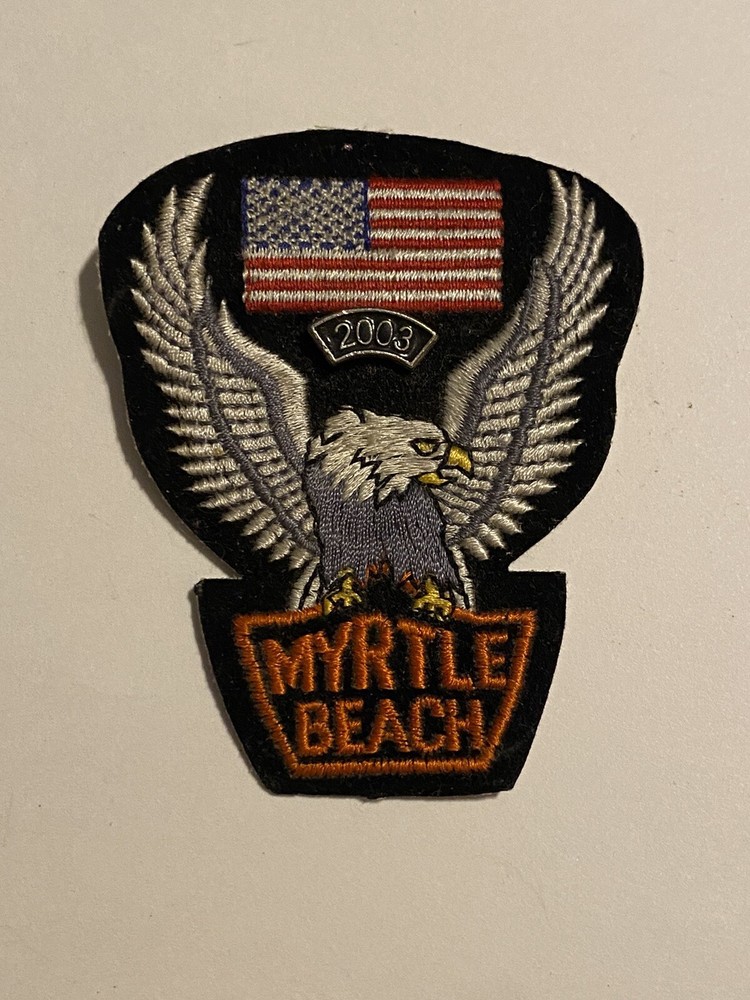 HARLEY DAVIDSON  MYRTLE BEACH 2003 PATCH HARLEY PATCH