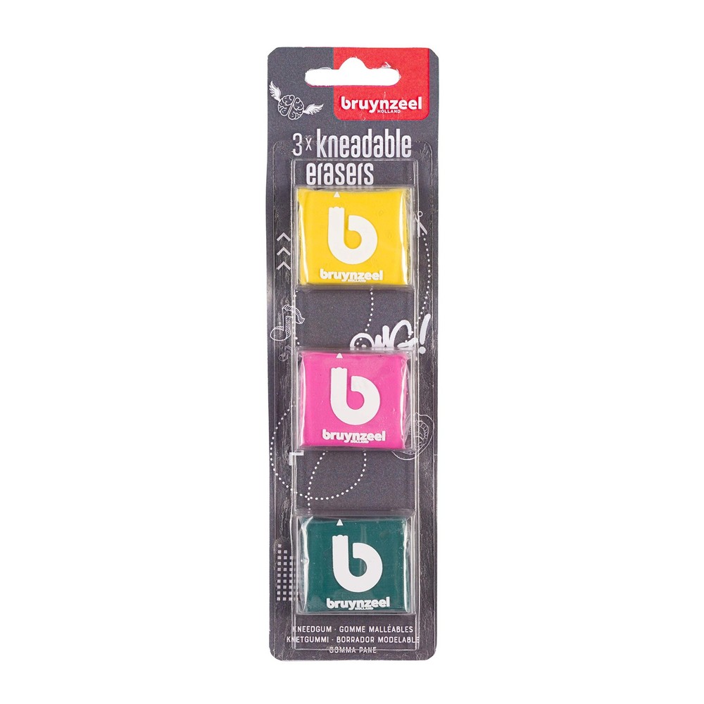 Bruynzeel Teens 3 kneedgummen