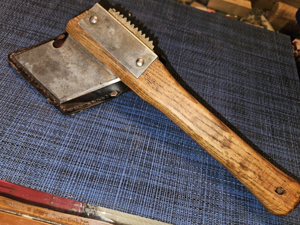 Vintage Fish Processing Tool Hachet Scaler