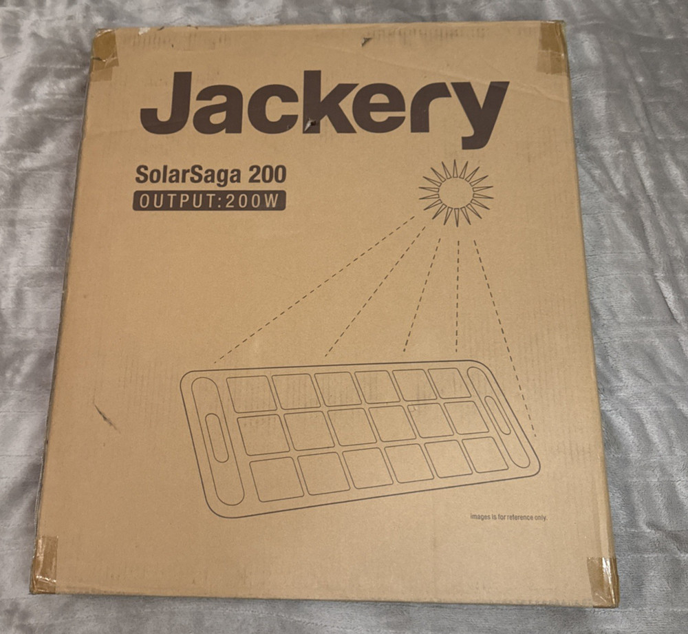 Solar Panel Jackery SolarSaga 200W Portable Solar Panel New