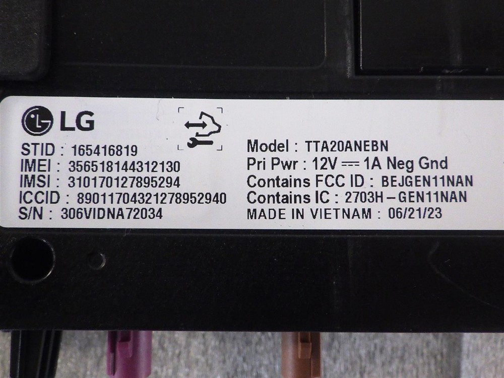 Chevrolet Equinox 2023-2024 Telematics Interface Module 85642934 0127
