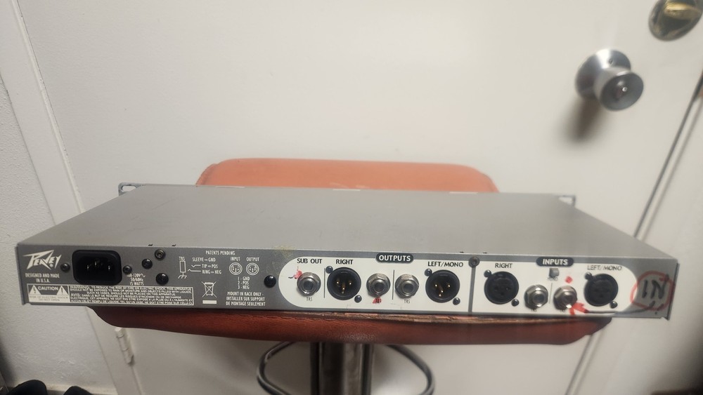Peavey Kosmos V2 Subharmonic Synthesizer Bass Generator Audio Processor