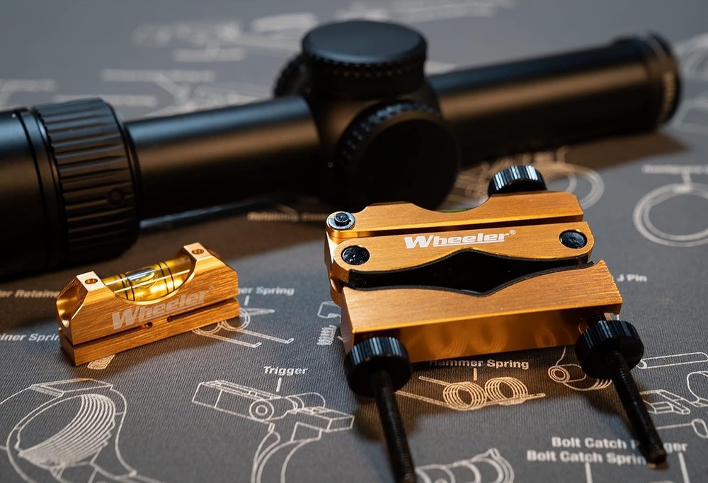 Heavy-Duty Reticle Leveling System with Storage Case - Optimal Scope Alignment