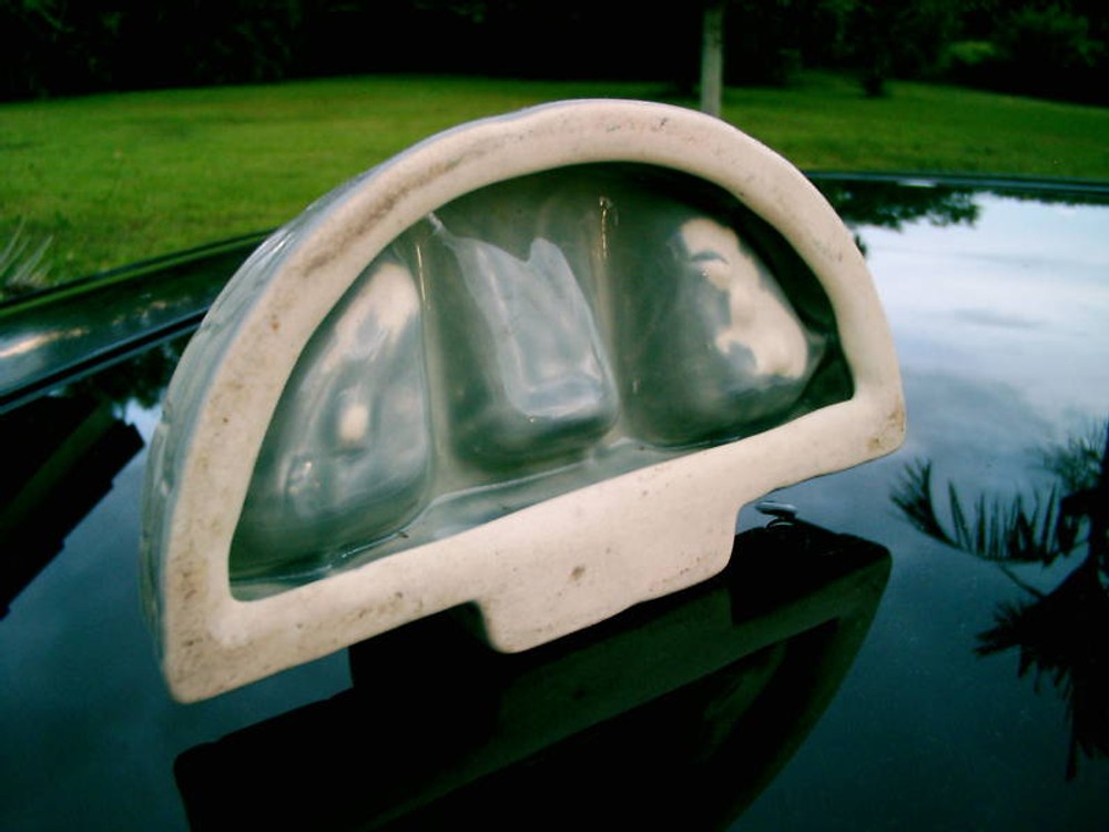 CERAMIC TURTLE OR FISH FEEDING CASTLE TAKE A LOOK!