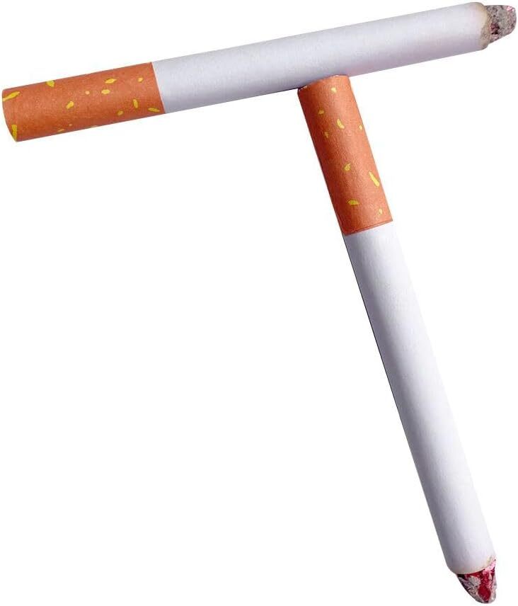 Fake Cigarettes,3.25 Inch Fake Puff Cigarettes(Pack of 6), Faux Cigs with a Real