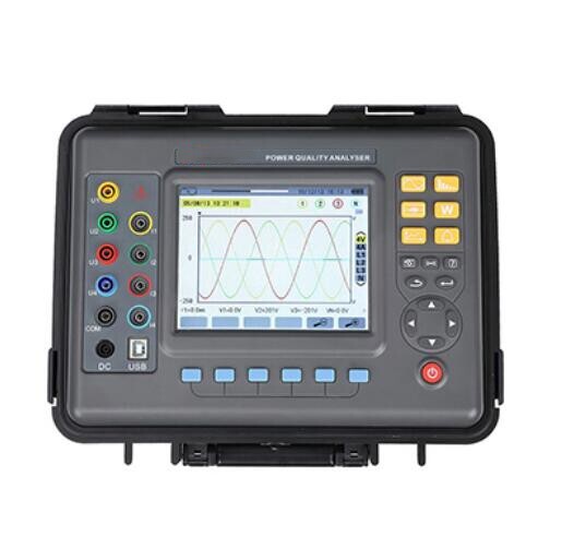 Three-phase Power Quality Analyzer Meter With 4pcs 8mm×15mm Current Clamp