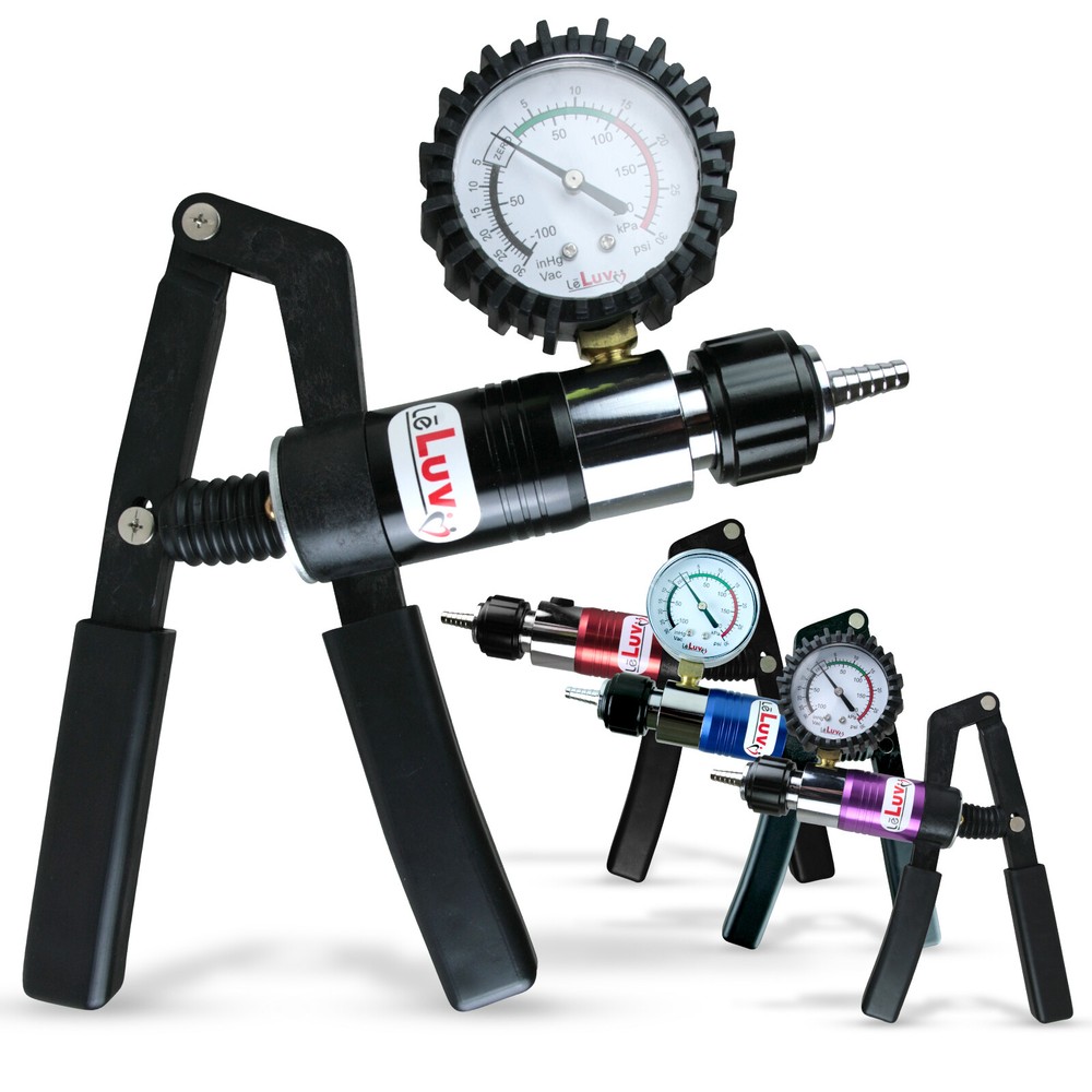 LeLuv Primo Handle - Premium Dual Function Vacuum & Pressure - Gauge Options