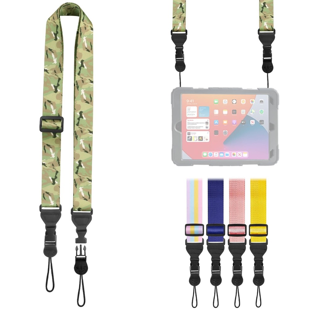 Adjustable Shoulder Strap, Nylon Camera Strap, Comfortable Neck Strap for iPa...